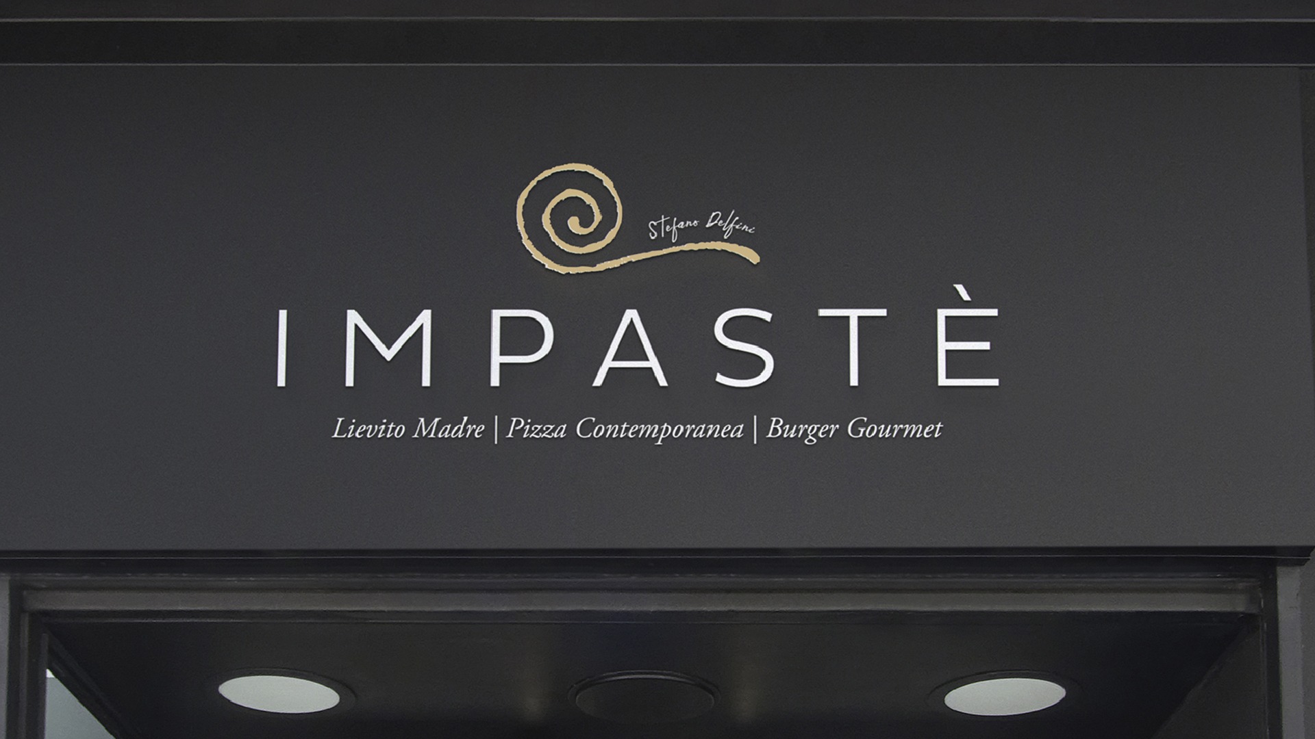 impaste - insegna mockup