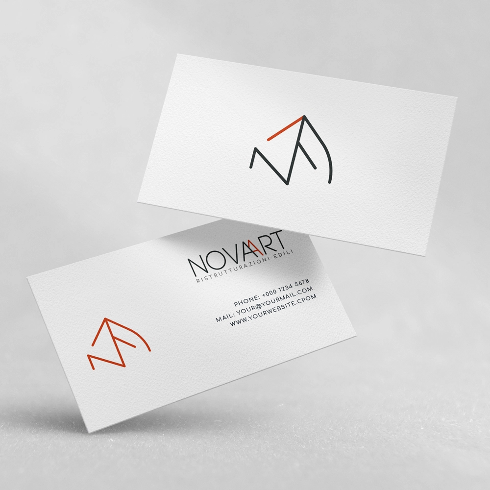 Nova Art 4 Nova Art logo-businesscard