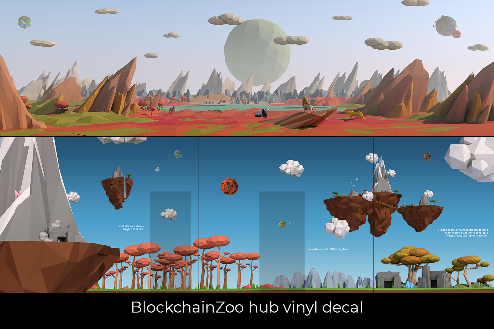 blockchainzoo BlockchainZoo hub vinyl decalwebp